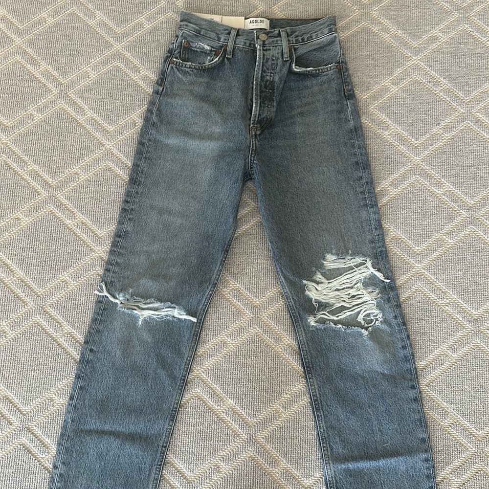 AGOLDE brand new jeans. High Rise Straight, 90s pinch waist
